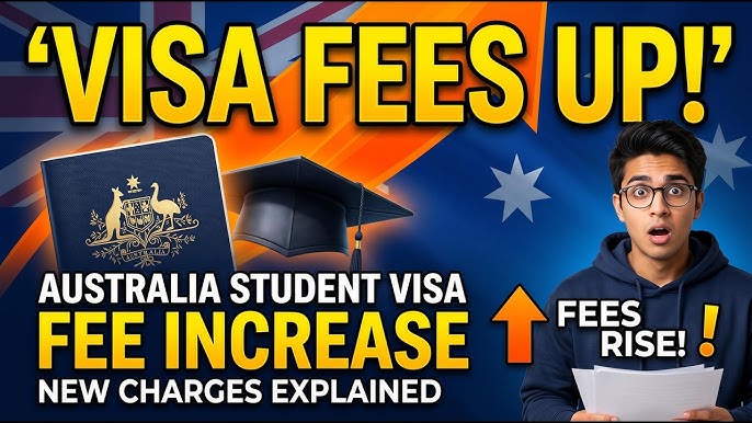 Australia’s Visa Application charge (VAC) for Student visa and Temporary Graduate visa increased on 1 July 2026.